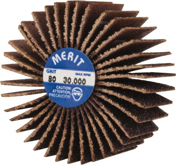 80-Grit Aluminum Oxide Flap Wheel - Merit Abrasives 08834132002