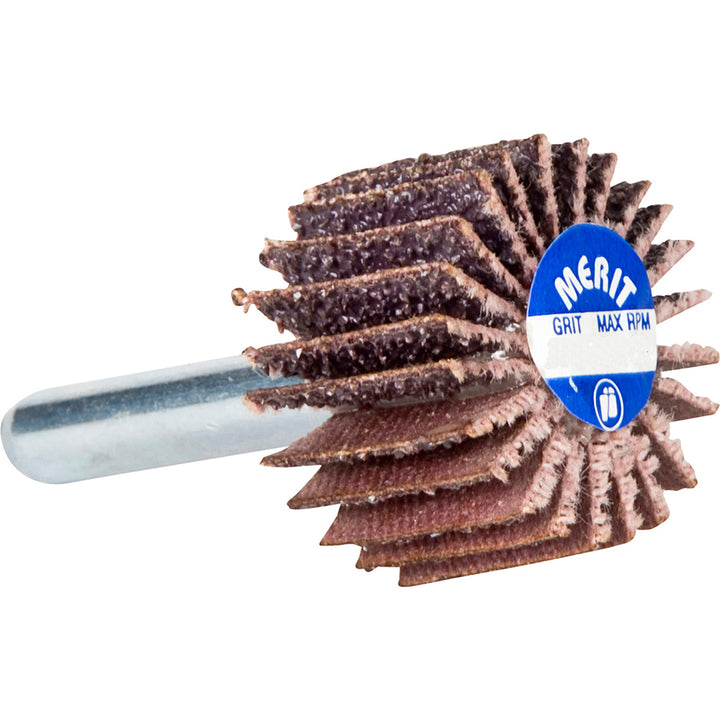 240-Grit Aluminum Oxide Flap Wheel - Merit Abrasives 08834132101