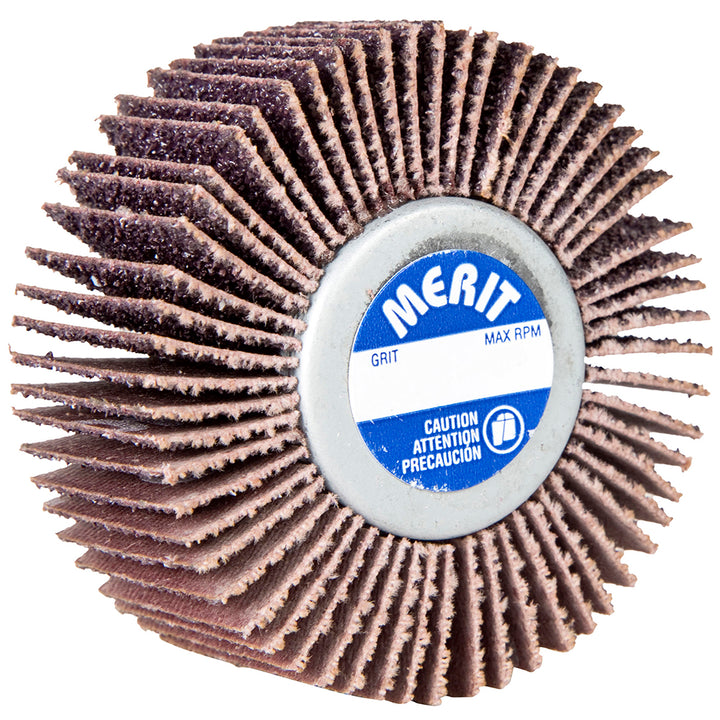 40-Grit Aluminum Oxide Flap Wheel - Merit Abrasives 08834135230