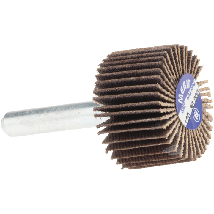 120-Grit Ceramic Alumina Flap Wheel - Merit Abrasives 08834137102
