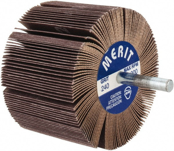 240-Grit Ceramic Alumina Flap Wheel - Merit Abrasives 08834137264