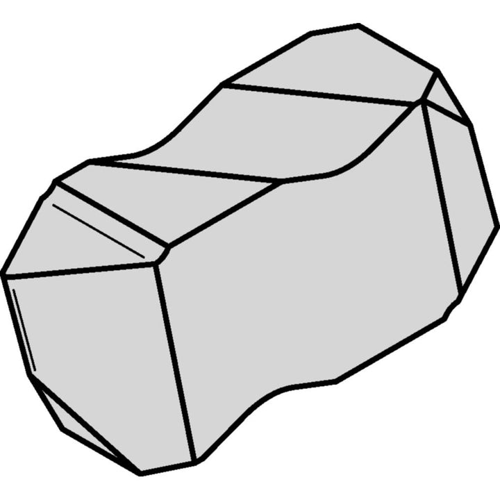 NTP2L Carbide Insert, Grade TN6025, AlTiN - Widia 3607840