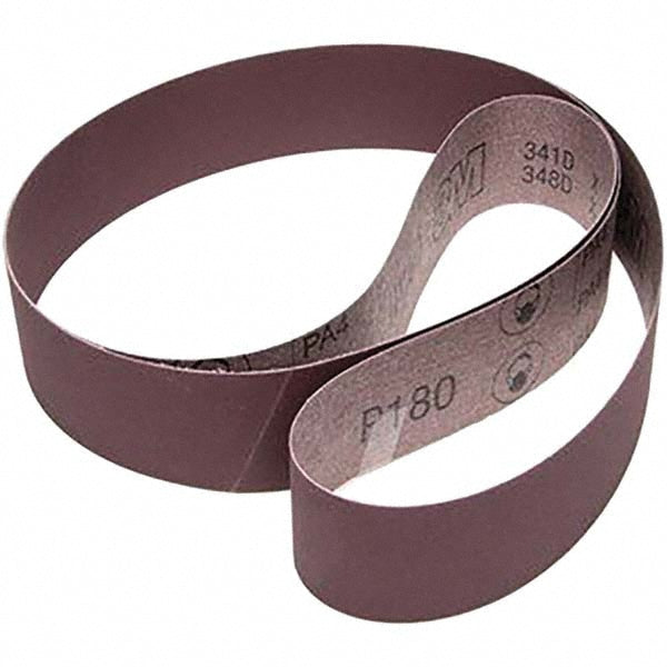 2 x 72" 180-Grit Aluminum Oxide Belt - 3M 7000118794