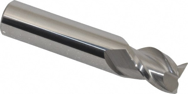 1/2in" 3-Flute Solid Carbide Corner Radius End Mill - Accupro 12179355