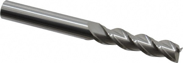 3/8in" 3-Flute Solid Carbide Corner Radius End Mill - Accupro 12179365