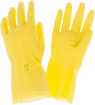 Yellow Latex Gloves - Ansell 185751