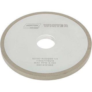 6 x 3/8" 150-Grit Diamond Grinding & Cutoff Wheel - Norton 69014191696