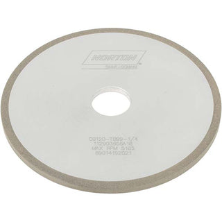 7 x 1/4" 120-Grit CBN Grinding & Cutoff Wheel - Norton 69014192021