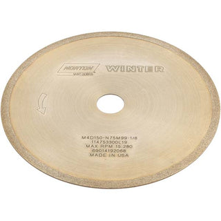 4" 150-Grit Diamond Grinding & Cutoff Wheel - Norton 69014192068