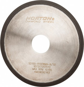 6" 150-Grit Diamond Grinding & Cutoff Wheel - Norton 69014192163