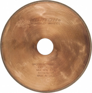 7" 120-Grit Diamond Grinding & Cutoff Wheel - Norton 69014192105
