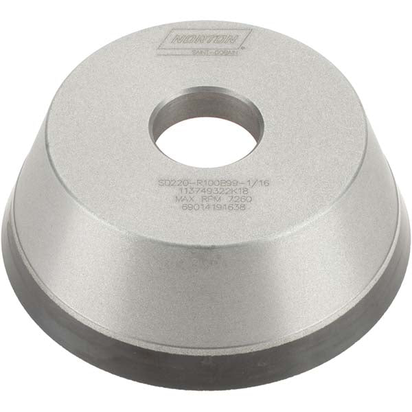 5 x 7/16" 220-Grit Diamond Grinding & Cutoff Wheel - Norton 69014191638