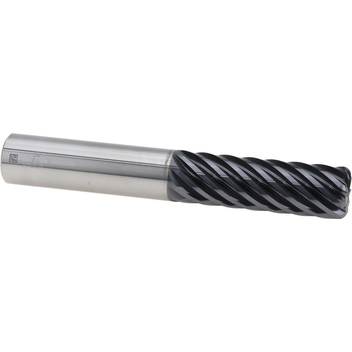 3/4" 9-Flute Solid Carbide Corner Radius End Mill, AlTiN - Seco 17002366