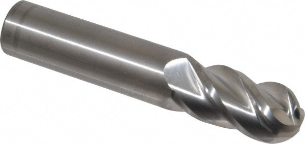 3/4" 4-Flute Solid Carbide Ball End Mill - Accupro 12177132