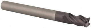 9/32" 4-Flute Solid Carbide Corner Radius End Mill, AlTiN - M.A. Ford. 17728102A