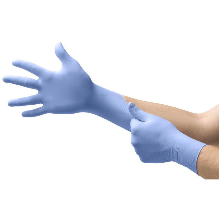 Blue Nitrile Gloves - Ansell FFS-700-M
