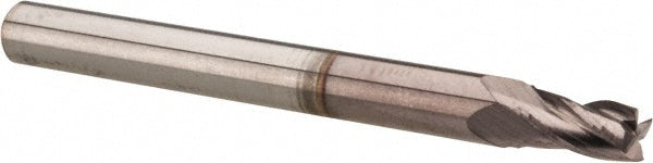 5/32" 4-Flute Solid Carbide Square End Mill, TiCN - Hertel 750491