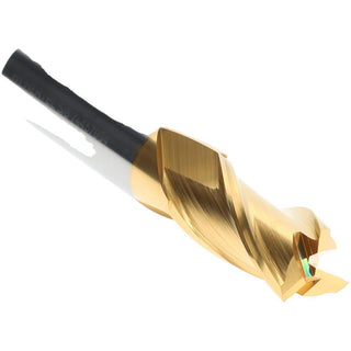 5/8" 3-Flute Solid Carbide Square End Mill, TiN - Hertel 750349