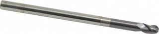 3/8in" 3-Flute Solid Carbide Ball End Mill, AlTiN - ProMax 113-02464