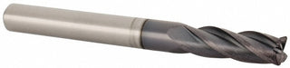1/4" 4-Flute Solid Carbide Corner Radius End Mill, AlTiN - SGS 38163