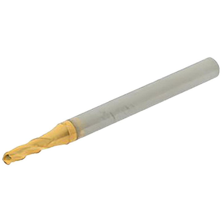 5/64" 4-Flute Solid Carbide Ball End Mill, TiN - Hertel E699924514