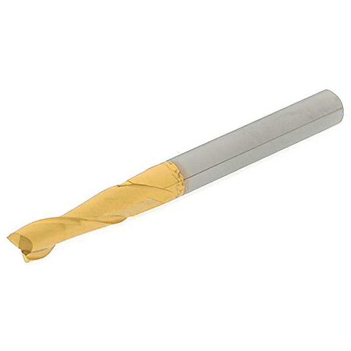 11/64" 2-Flute Solid Carbide Square End Mill, TiN - Hertel 74611062