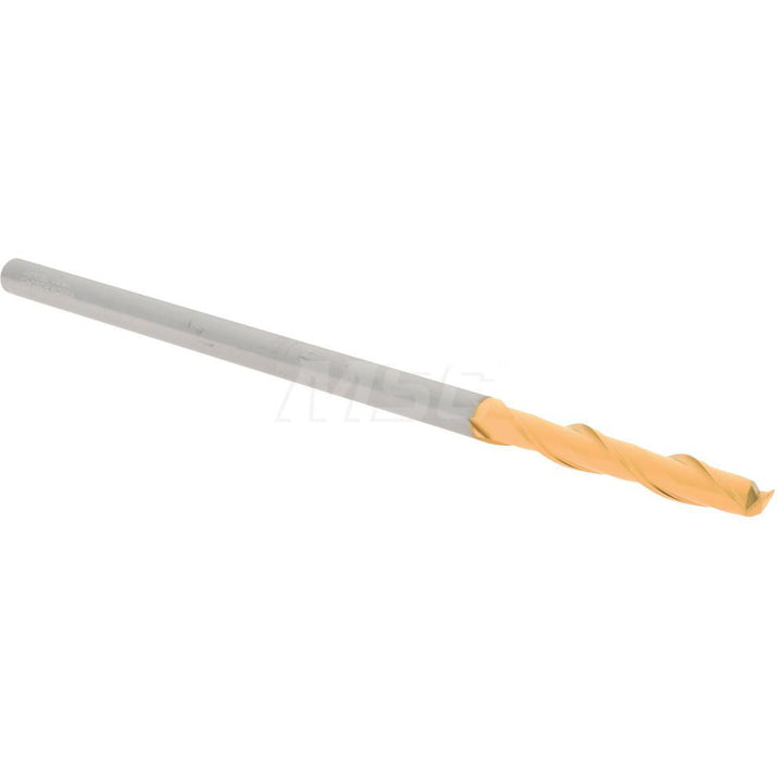 1/4" 2-Flute Solid Carbide Square End Mill, TiN - Hertel 750739