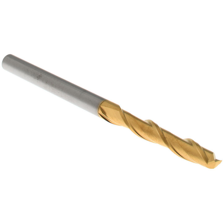 3/16" 2-Flute Solid Carbide Square End Mill, TiN - Hertel 750651
