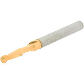 9/64" 2-Flute Solid Carbide Ball End Mill, TiN - Hertel E699924499