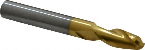 5/16" 2-Flute Solid Carbide Ball End Mill, TiN - Hertel E699924556
