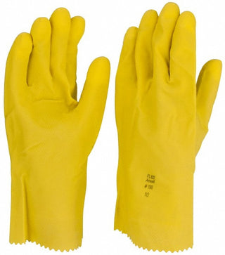 Yellow Latex Gloves - Ansell 185750