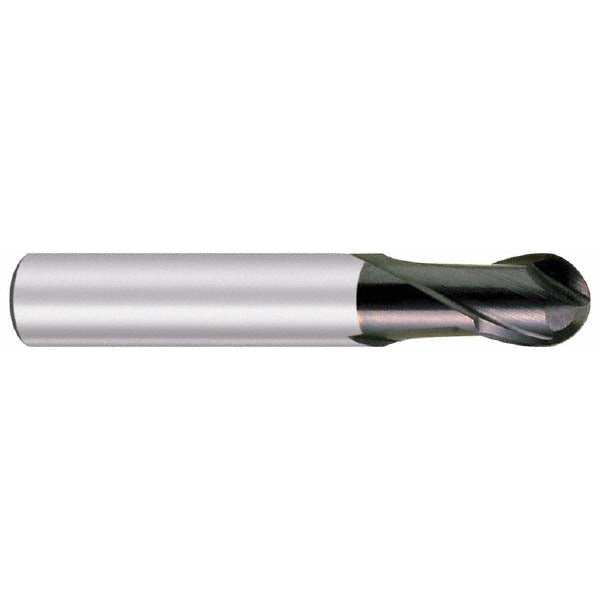 0.3937" 2-Flute Solid Carbide Ball End Mill, WXS - OSG 91101011