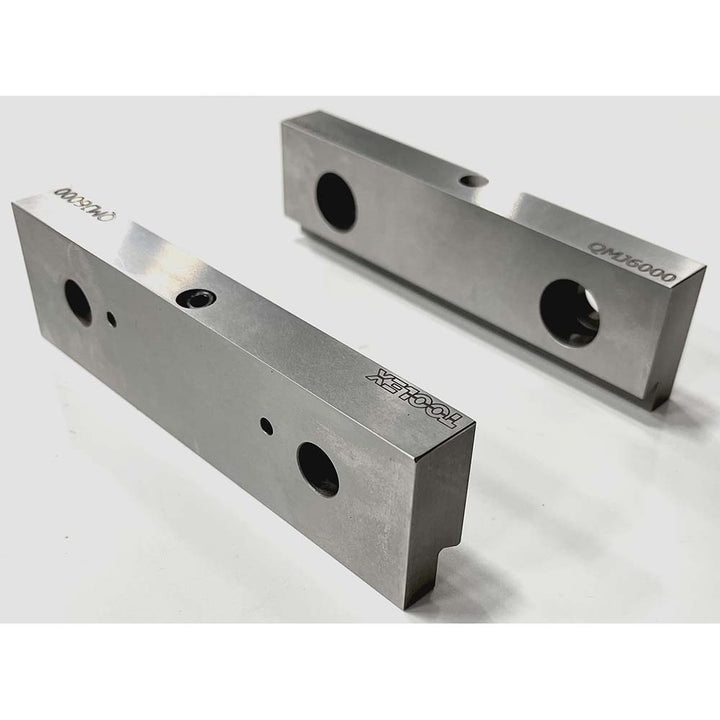 6" Jaw Steel Vise Jaws - Toolex QMJ6000