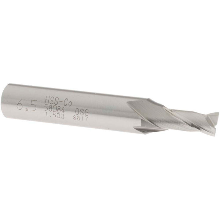 0.2559" 2-Flute Cobalt Square End Mill - OSG 5808400