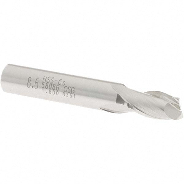 0.3346" 2-Flute Cobalt Square End Mill - OSG 5808600