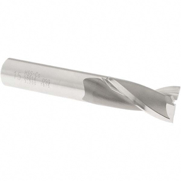 0.5906" 2-Flute Cobalt Square End Mill - OSG 5801400
