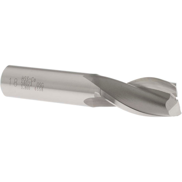 0.7087" 2-Flute Cobalt Square End Mill - OSG 5802300