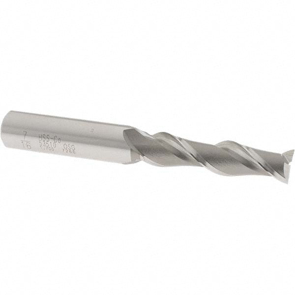 7/16" 2-Flute Cobalt Square End Mill - OSG 5351000