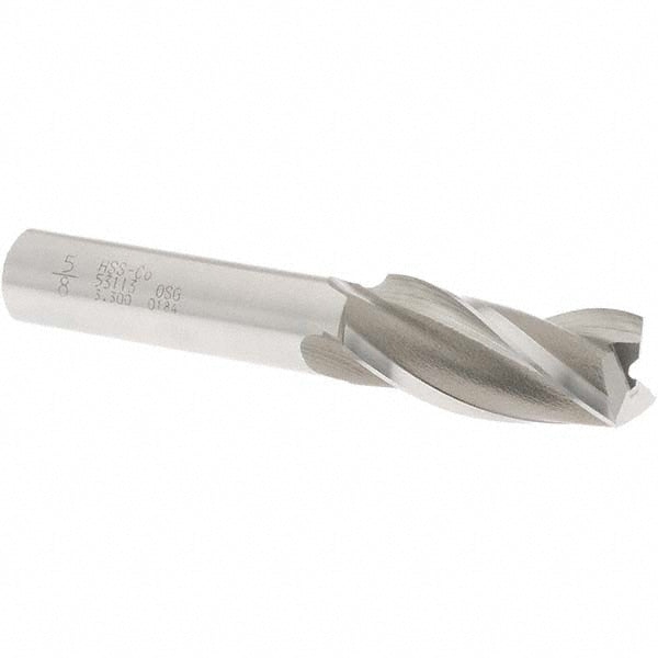 5/8" 3-Flute Cobalt Square End Mill - OSG 5311300