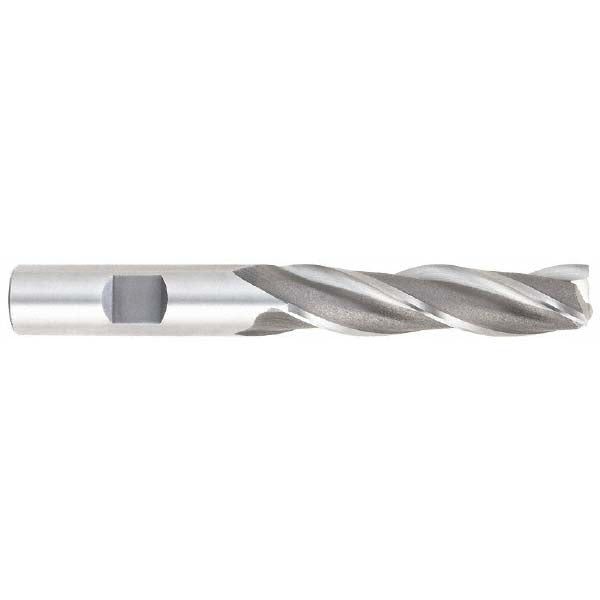 1" 3-Flute High Speed Steel Square End Mill - Hertel E1043064