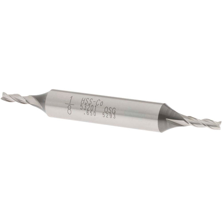 1/8" 3-Flute Cobalt Square End Mill - OSG 5320100