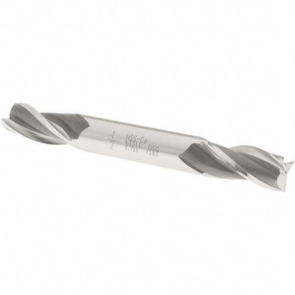 1/2" 3-Flute Cobalt Square End Mill - OSG 5321100