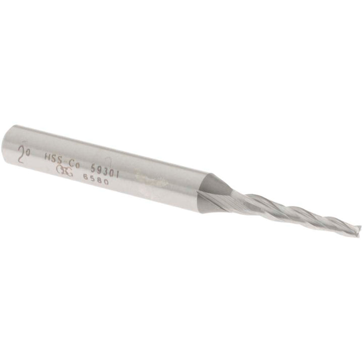 3-Flute Cobalt Tapered End Mill - OSG 5930100