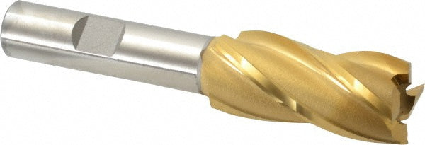 3/4" 4-Flute Cobalt Square End Mill, TiN - OSG 5401505