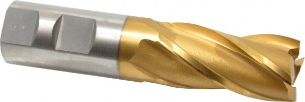 1" 4-Flute Cobalt Square End Mill, TiN - OSG 5405105