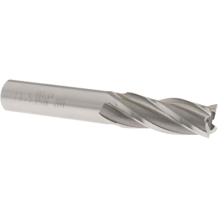 0.5315" 4-Flute Cobalt Square End Mill - OSG 5819200