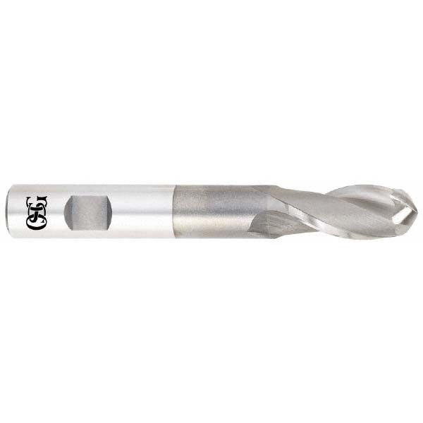 3/16in" 2-Flute Cobalt Ball End Mill - OSG 5260200