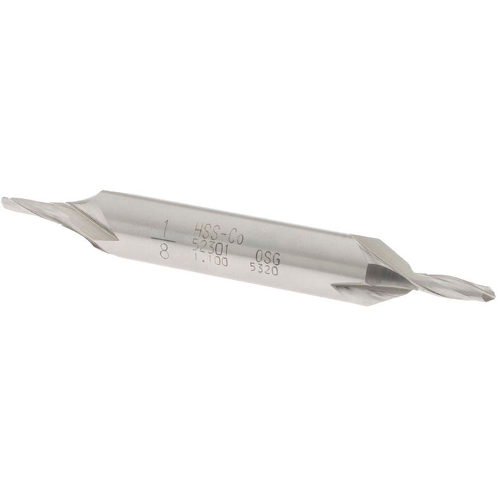 1/8in" 2-Flute Cobalt Ball End Mill - OSG 5230100