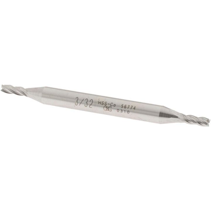 3/32" 4-Flute Cobalt Square End Mill - OSG 5677400