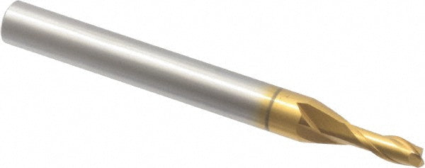7/64" 2-Flute Powdered Metal Square End Mill, TiN - OSG 6737505